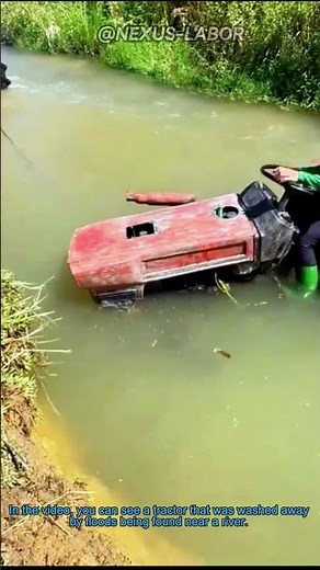 Flooded Tractor Salvage & Restoration: Recycle Old Machinery