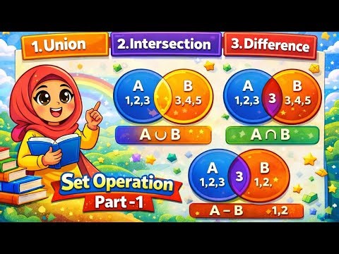 Set Operation | Class-8 |#mathematics