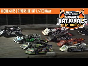 DIRTcar Summer Nationals Late Models | Riverside International Speedway | July 4, 2024 | HIGHLIGHTS