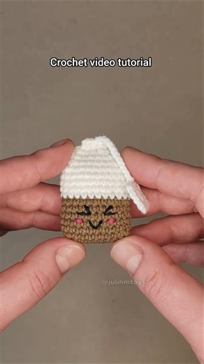 Crochet teabag video tutorial available on my channel 🧶 #crochetteabag #crochettutorial #easycrochet