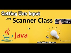 Get User input using Scanner Class In Java