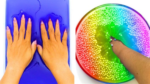 Glittery Slime ASMR: Relax with Shimmer and Sound