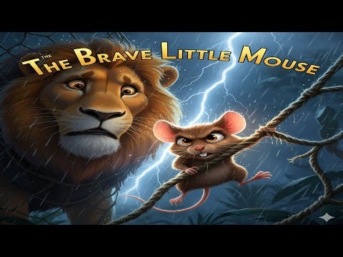 The Brave Little Mouse – A Tale of Courage | Moral Story | Kids Story