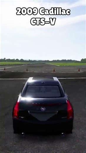 Forza Motorsport 4 2009 Cadillac CTS V Acceleration