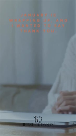 One month into 2026. Here’s what I’ve learned so far. 📅January is officially wrapping up, and I wanted to take a moment to say thank you. Thank you to everyone who reached out. Thank you to the attorneys who trusted me with their clients’ documents. Thank you to everyone who scheduled a notarization... whether in person or on a video call from three time zones away. This community is growing, and I’m grateful for every single person in it. | The Sheridan Co.