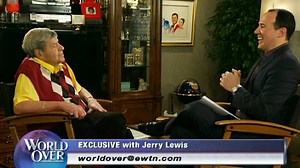 A World Over EXCLUSIVE, hour-long interview with Hollywood icon JERRY LEWIS. He talks with Raymond Arroyo about his 8-decade career, his beloved partner Dean Martin, and he finally discusses why he dedicated so much of his life to the Muscular Dystrophy Association…and much, much more. | EWTN