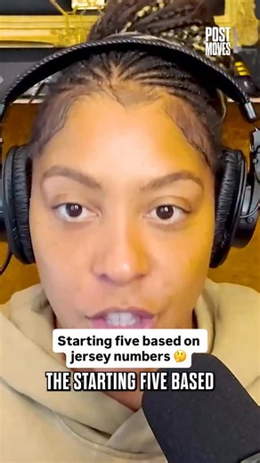 Candace & Aliyah draft a starting five based only on jersey numbers 👀 | Post Moves with Candace Parker & Aliyah Boston