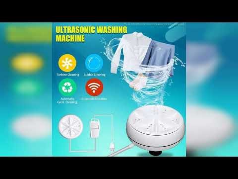 Review: Pathak Mini Washing Machine Portable Ultrasonic Turbine Washer,Portable Washing Machin...
