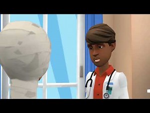 Classic Caillou in the hospital