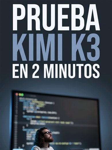 Un modelo chino acaba de superar a Fable 5 en frontend: Kimi K3. Ojo, en Gaming Fable 5 sigue siendo el rey. Lo pruebas en 2 minutos, a mano, con OpenCode (open source, no es Claude Code). No es gratis: 19 $/mes. Soy team Claude, pero esto se prueba. ¿Te pasas o sigues team Claude? Paso a paso en pabloinpublic.com/recursos/probar-kimi-k3 #claudecode #iaparadevs #kimik3 #devtools #parati