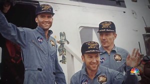 84K views · 754 reactions | The Apollo 13 crew safely splashed down 50 years ago today thanks to ingenuity and determination. Belief in the possible got them home to Earth, NBC News’ Harry Smith says — something that still works today. | NBC Nightly News with Tom Llamas | Facebook
