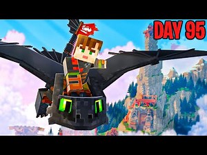 100 Days in HTTYD in Minecraft [FULL MOVIE]