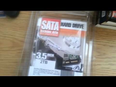 Installing a 2TB Toshiba Hard Drive