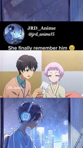 She finally remember him 🥹