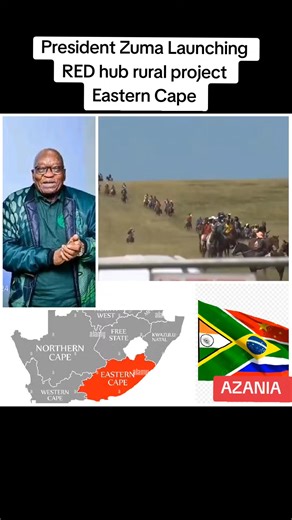 President Launching Mbizana Rural Enterprises Development Hub #mkp