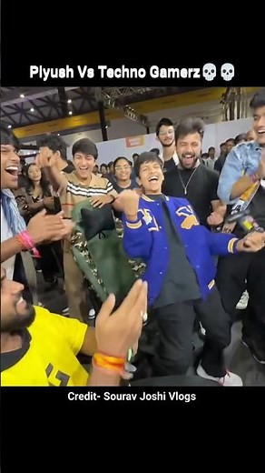 Piyush Joshi Gaming Vs Techno Gamerz 💀💀 #shorts #youtubeshorts #souravjoshifunny