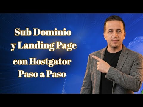 Cómo crear una Landing Page GRATIS en HostGator (Paso a Paso 2026)