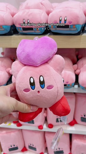 New Kirby Plushies Collection at Miniso Store