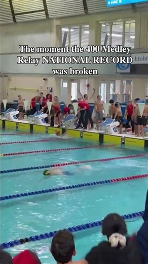 National Record Breakers! #swimming #swimteam #swimrelay