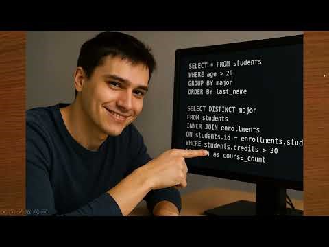 Course on SQL for students