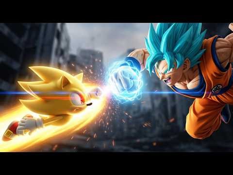 Sonic vs Goku 🔥 | The Animated Movie (Full Battle) #SonicVsGoku #EpicBattle #BattleVerse
