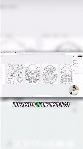 Unlimited Coloring Page Variations From One Image With Kittl AI #kdp #bookpublishing