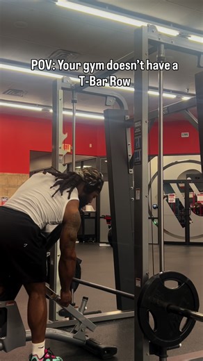 No T-bar row try these!!! #tbar #smithmachineworkouts #fyp #gym #rows | smith machine workout
