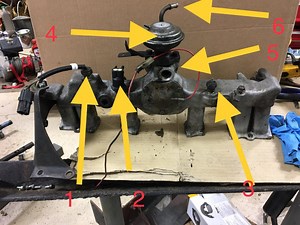 Let's talk 4.2L carb engine intake manifold water...