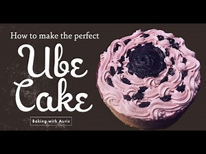 The Perfect Ube Cake | Easy Recipe