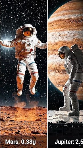 Why Weight Changes on Every Planet 🌍 (Space Physics Explained)