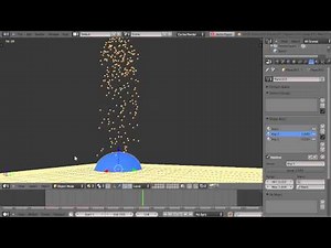 Blender Tutorial - Directing Particles with the Shape Keys
