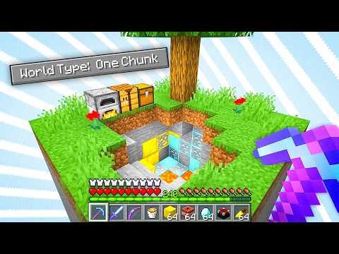 Minecraft, But You Only Get ONE Chunk...