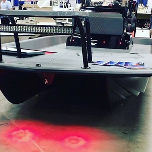 6.2K views · 98 reactions | A new blacked out Dargel with all PlashLights stealing the boat show down here in McAllen TX. #allvalleyboatshow #rgv #marinelights #ledlightbar #dargelboats #madeinusa #plashlife #plashlightstx #tiberon #sidelighting @dargelboats @trucktechz @cts_customs @quackrack @natasham2302 @digiworldmedia @scarby19 | PlashLights | Facebook