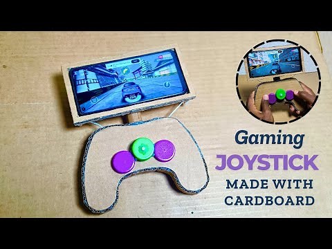DIY Cardboard Racing Game Controller - Build Your Own at Home!