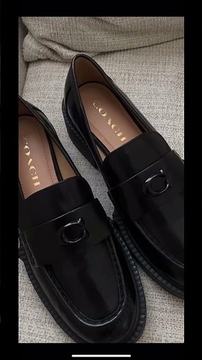 coach leah loafers unboxing