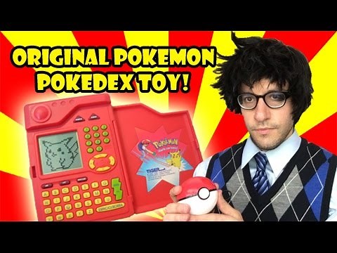 The Original Pokemon Pokedex Toy! | 1998 Tiger Electronics