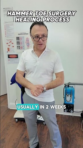 Hammer toe surgery recovery