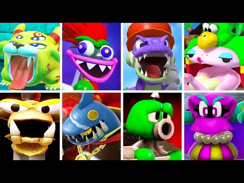 ALL BOSSES & SECRET BOSS | Super Mario RPG (Remake)