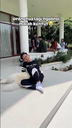 LAGI ASIK NGOBROL MALAH KENTUT #kaiandkimo #anjinglucu #videolucu