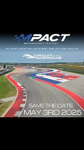 🏁🚗 The MPACT Motorsports Festival and Car Show returns to the world-renowned Circuit of the Americas in Austin, TX, on Saturday, May 3rd, 2025! 🚗🏁 "The events where you can do more than just park your car!" 🚥🏁🏆 Join us for an action-packed day of activities to include Side by Side Roll Racing - Timed Track X Cross - Drifting - Judged Car Show - Vendor Showcase - Karting - Drift and Vendor Ride Alongs - VIP Experience - COTA Tower - plus much more to be announced soon! Stay in the loop wit