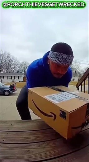 Porch Pirate vs BOOBY-TRAPPED Package… Who Wins?! 💥📦😬
