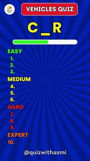 Guess the vehicles quiz 🧠 #vehicles #guess #vehiclesquiz #vehiclesname #reels #quiz #trivia #quizwithasmi | Quiz with Asmi