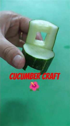 Khira se chair kaise banaye​ 🥒 | chair making​​ | #shorts #trending #viral #cucumber #craft