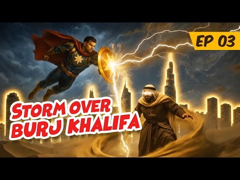 Storm Over Dubai | Superheroes Unite to Save Burj Khalifa | Legends of Arabia EP3