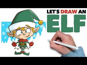 Let's Draw an ELF: iPad & Procreate Tutorial & Free Holiday Brushes!
