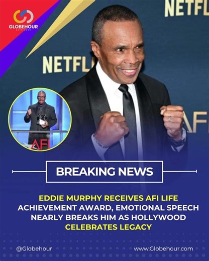 Eddie Murphy receives AFI Life Achievement Award, emotional speech nearly breaks him as Hollywood ce