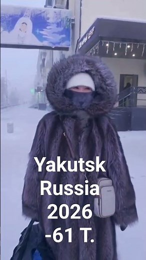 Yakustk Russia 2026 :Coldest Place on Earth Yakutsk
