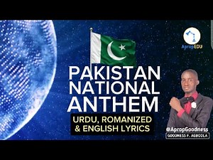 Pakistan National Anthem Lyrics (Qaumi Tarana) | Urdu, Romanized & English Translation