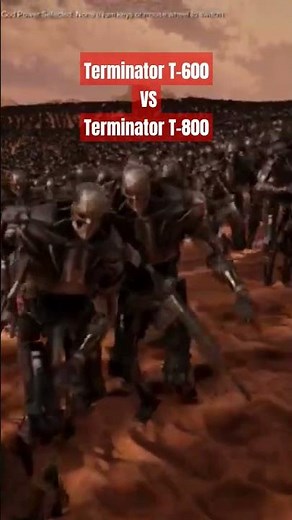 Terminator T-600 VS Terminator T-800