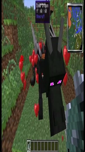 Minecraft But you can mount ender dragon x minecraft trending mods and add-on #minecraft #ytshorts